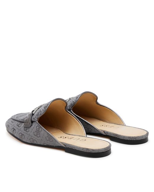 Guess Gray Pantoletten Fljbo2Lel06
