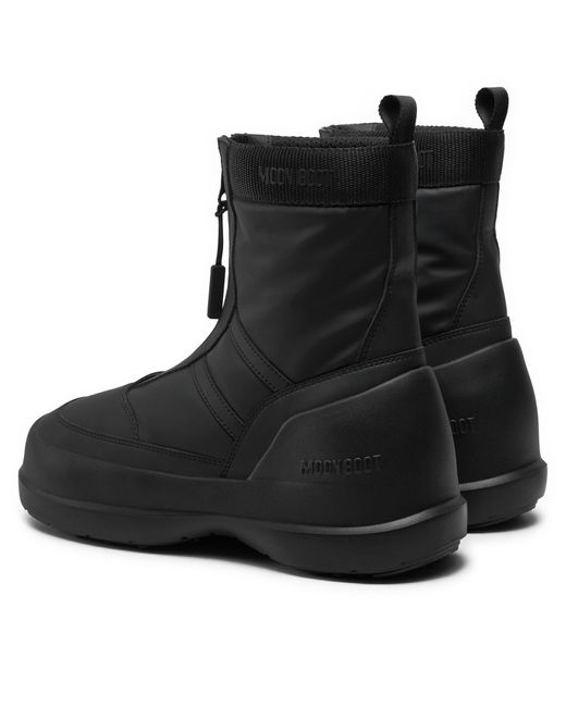 Moon Boot Black Schneeschuhe Luna Zip Boot 80D2480010