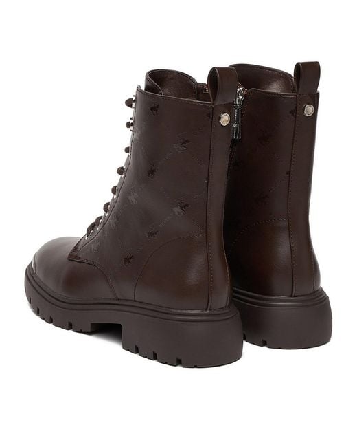 Beverly Hills Polo Club Brown Schnürschuhe Ceo-Hy62382-1