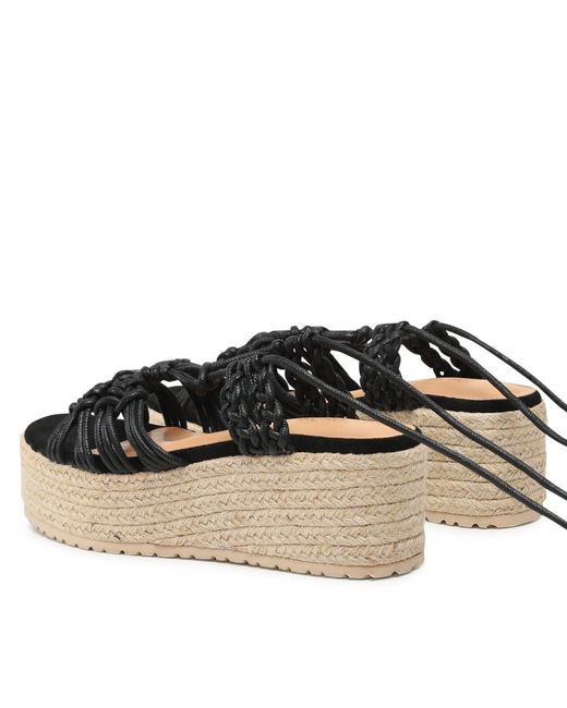 DeeZee Black Espadrilles Rt220681