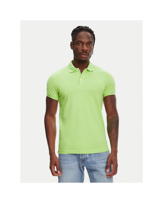 Robe Di Kappa Poloshirt William 6006170 Slim Fit in Green für Herren