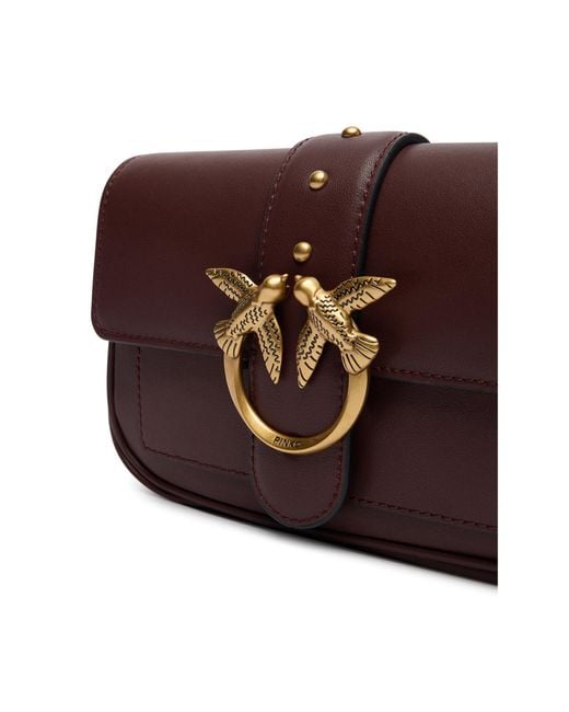 Pinko Brown Handtasche Love One Pocket C Ai 25-26 Pltt 100061 A0F1