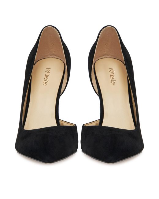 DeeZee Black High Heels Dz-09A