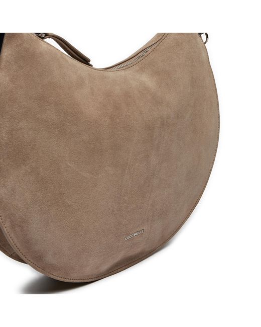 Coccinelle Brown Handtasche Qkg Sunup Suede E1 Qkg 13 01 01