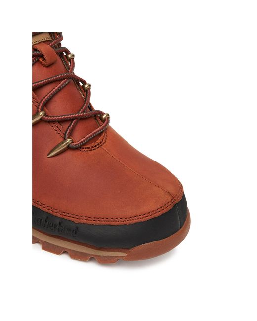 Timberland Schnürstiefeletten Euro Sprint Mid Lace Tb0A2K84Ejd1 in Brown für Herren