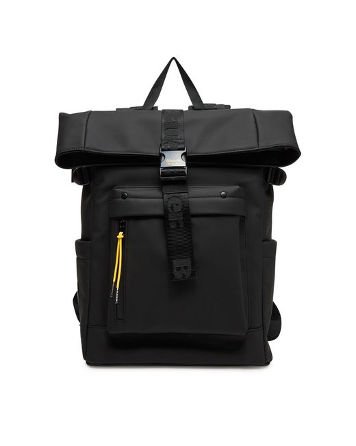 Blauer Rucksack S5Roll01/Rub in Black für Herren