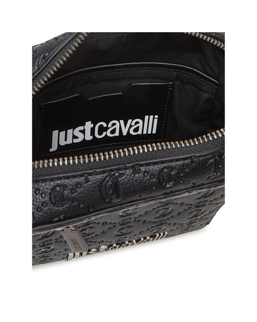 Just Cavalli Umhängetasche 78Qa4B32 Zsb84 in Black für Herren