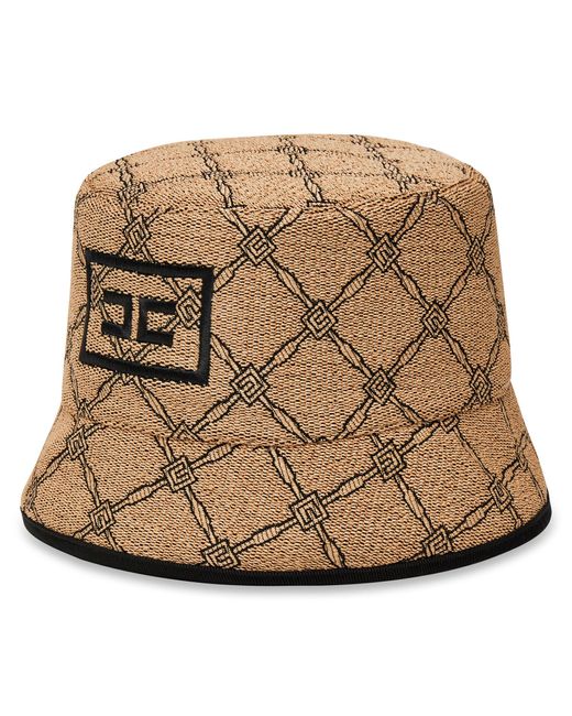 Elisabetta Franchi Brown Hut Cl-10F-52E2-V200