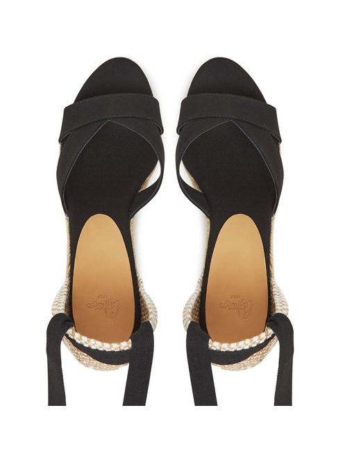 Castaner Black Espadrilles Bailey 025676