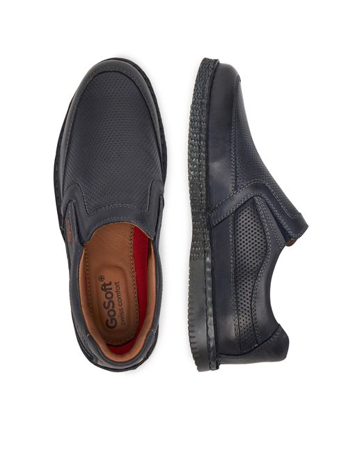 Go Soft Halbschuhe Dany-03 Mi18 in Blue für Herren