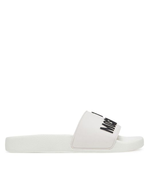 Love Moschino White Pantoletten Ja28052G1Mi14100