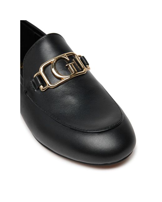 Guess Black Slipper Flpmar Lea14