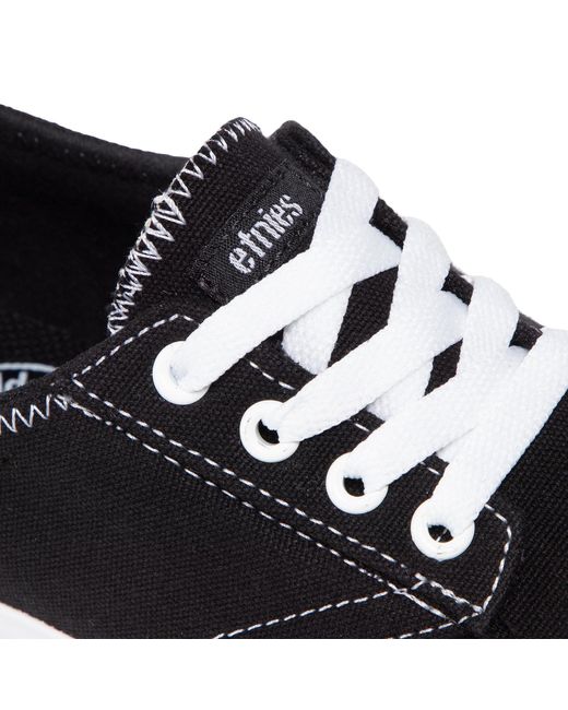 Etnies Black Sneakers Aus Stoff Morison W'S 4201000345