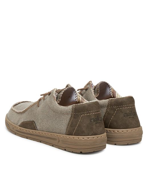 Rieker Halbschuhe 08600-63 in Brown für Herren