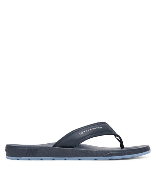 Tommy Hilfiger Zehentrenner Molded Comfort Th Beach Sandal Fm0Fm05508 in Blue für Herren