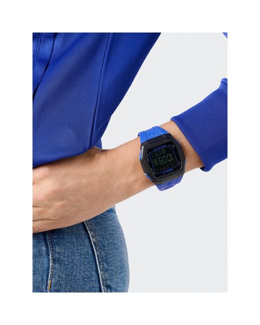 Adidas Uhr Tech One Aost24565 in Blue für Herren