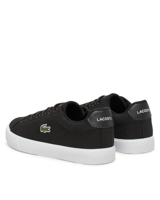 Lacoste Black Sneakers Aus Stoff 7-49Cfa0004