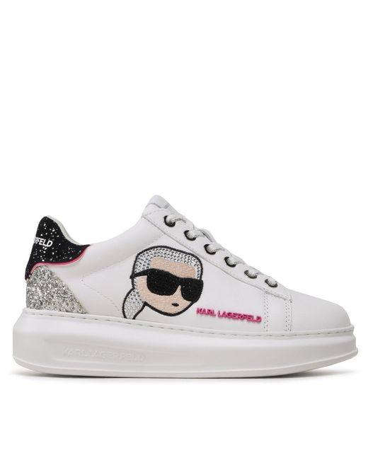 Karl Lagerfeld White Sneakers Kl62570N Weiß
