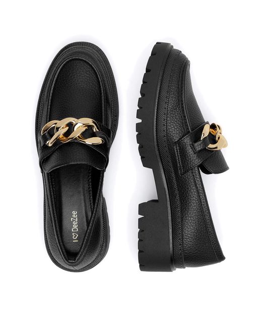 DeeZee Black Slipper 23038T259