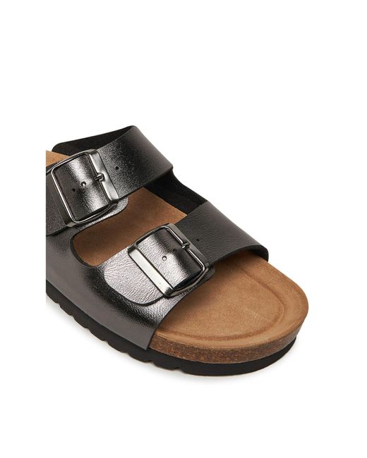 Grünland Black Pantoletten Hola Cb0972