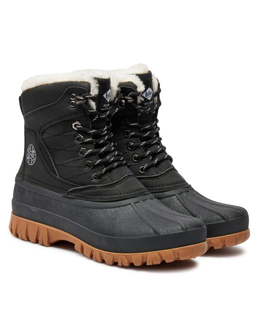 Lee Cooper Black Schneeschuhe Lcj-24-44-2868La