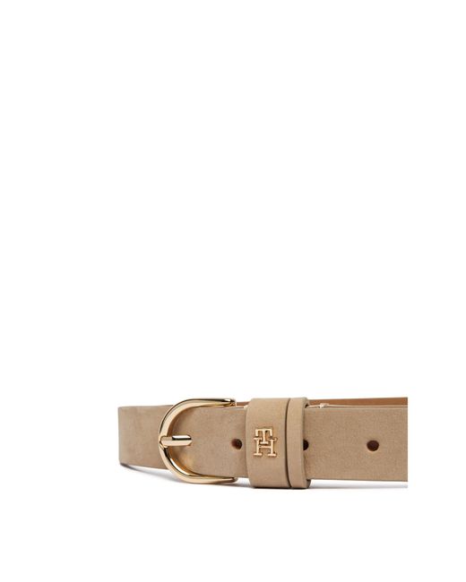 Tommy Hilfiger Natural Damengürtel Essential Effortless 2.5 Nubuck Aw0Aw17762
