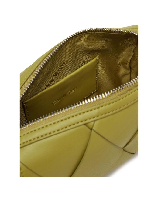 Calvin Klein Green Handtasche Ck Woven Camera Bag K60K613002