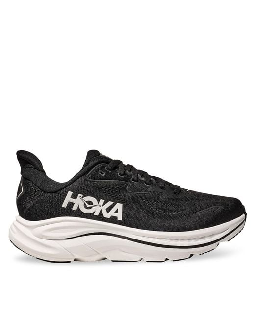 Hoka One One Black Laufschuhe Clifton 10 Wide 1162050