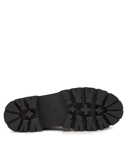 Guess Black Stiefeletten Vaires Fltsom Pat10