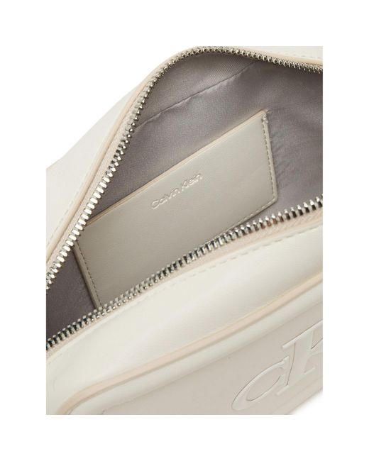 Calvin Klein Natural Handtasche Bold Ck Camera Bag Lv04F3220G