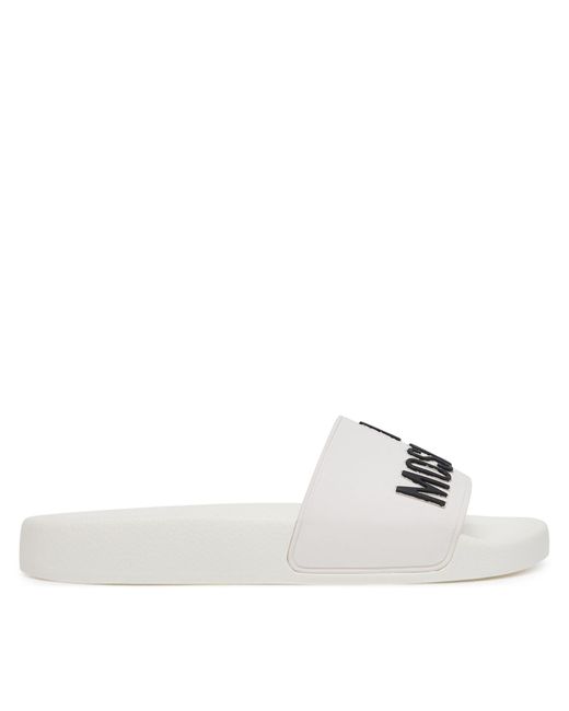 Love Moschino White Pantoletten Ja28052G0Mi14100