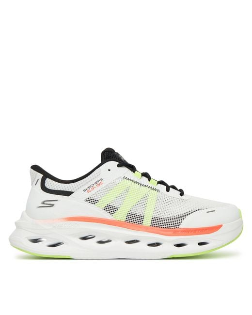 Skechers Laufschuhe Max Cushioning Glide-Step-Aberdeen 220422/Wmlt in White für Herren