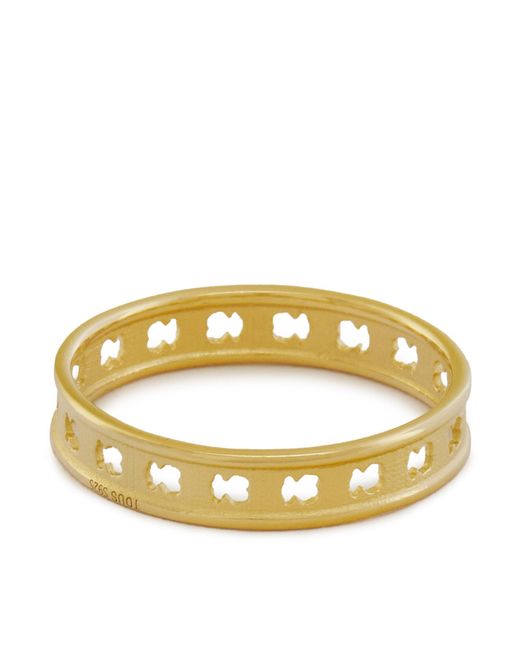 Tous Metallic Ring Bear Row 1003734312