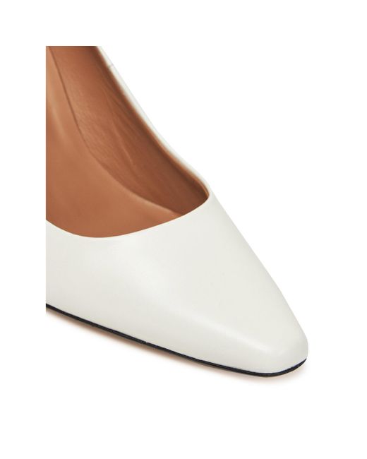 Boss White High Heels Charlize 50536288