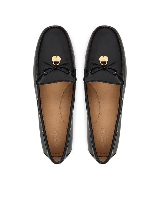 Ralph Lauren Black Mokassins Wylie 802967751001