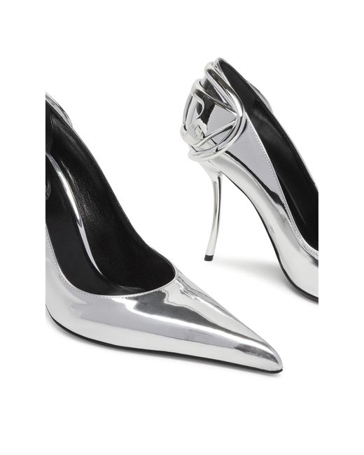 DIESEL Metallic High Heels D-Ten&Half P Y03426P1660