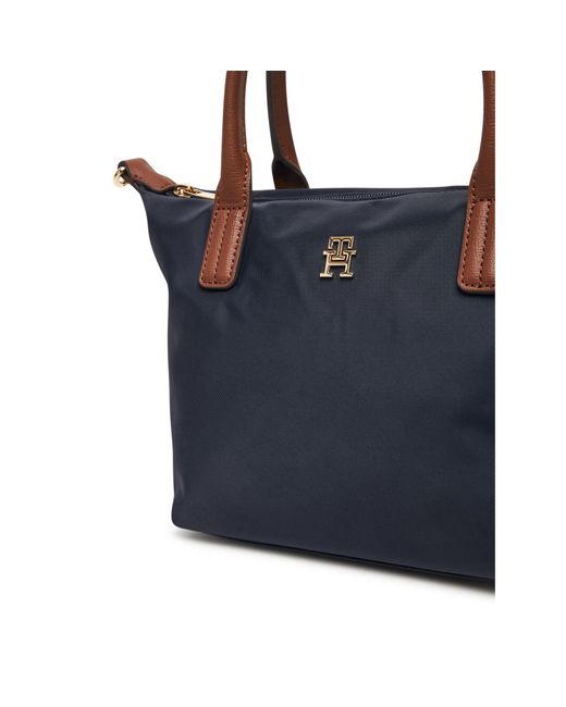 Tommy Hilfiger Blue Handtasche Popette Mini Tote Aw0Aw17709