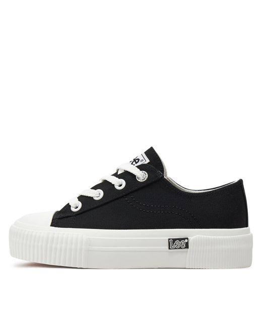 Lee Jeans Black Sneakers Aus Stoff Isla C Low 50241017.25Y