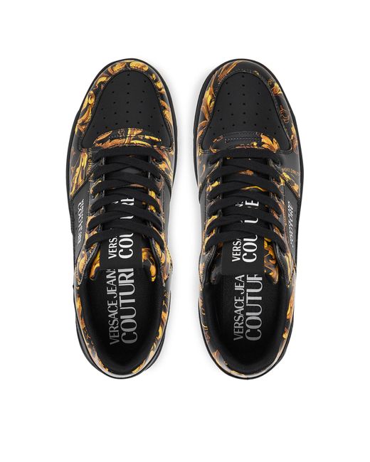 Versace Jeans Couture Sneakers 79Ya3Sj4 Zpb41 G89 in Black für Herren