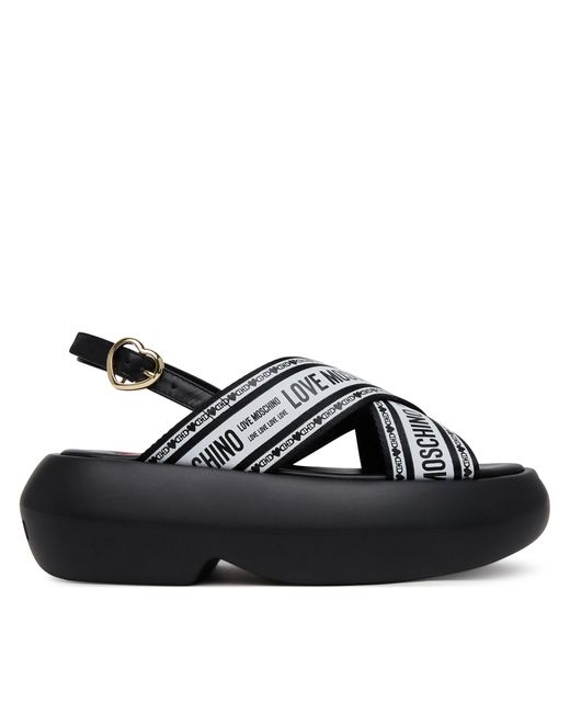 Love Moschino Black Sandalen Ja16207I0Mix200A