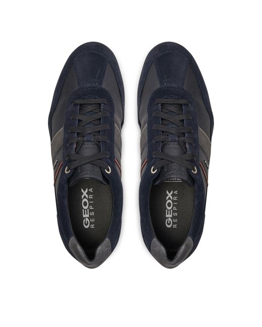 Geox Sneakers U Wells C U52T5C 022Me Cf47J in Blue für Herren