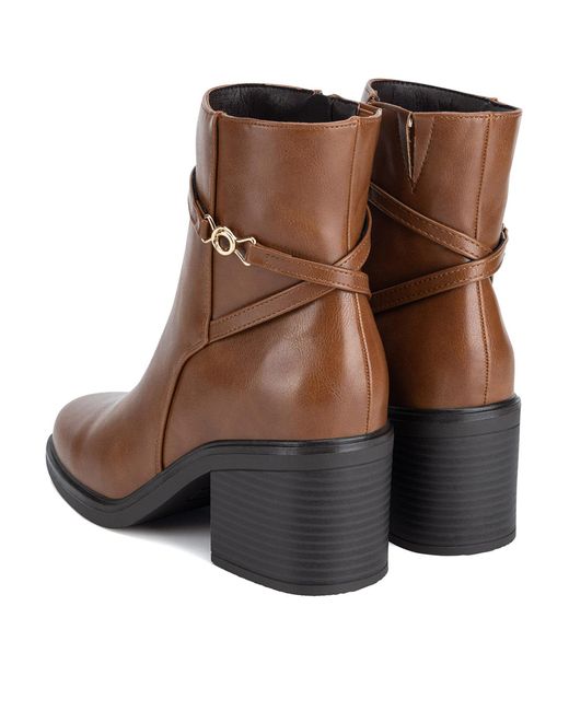 Clara Barson. Brown Stiefeletten Wyl4017-1