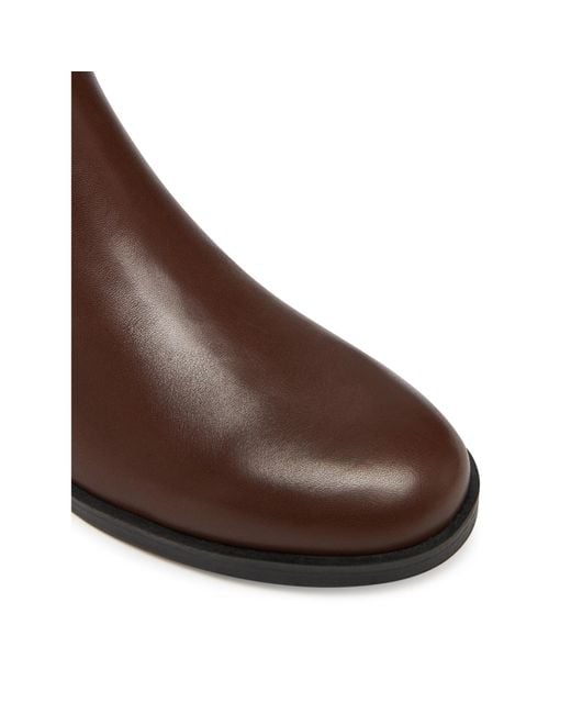 Guess Brown Stiefel Flfzor Lea11