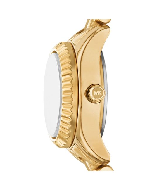 Michael Kors Metallic Uhr Und Armband Set Lexington Set Mk4944Set