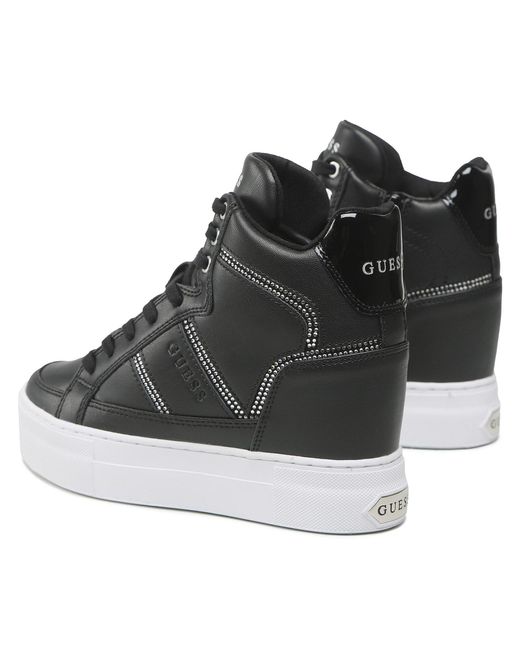 Guess Black Sneakers Giala Fl5Ala Ele12