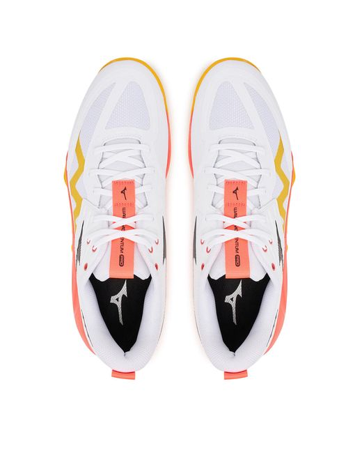 Mizuno Hallenschuhe Wave Momentum Pro V1Ga2540 in Pink für Herren