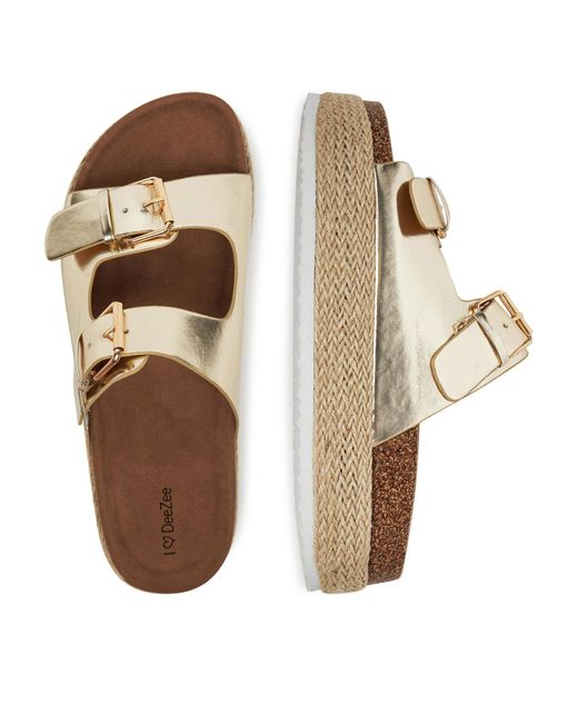 DeeZee Metallic Espadrilles Lb-P1690