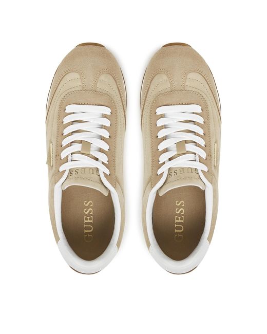 Guess Natural Sneakers Fljjo2 Lea12