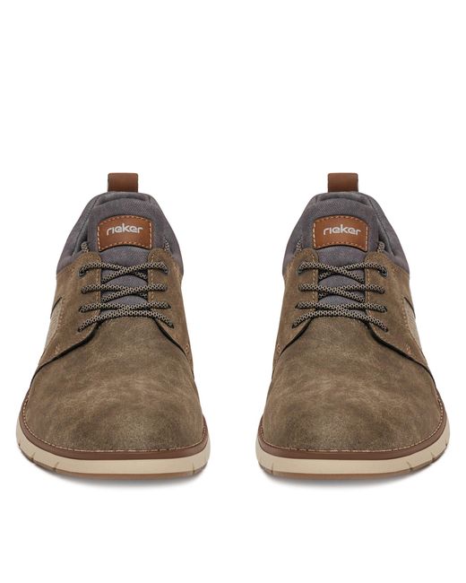 Rieker Halbschuhe 11351-25 in Brown für Herren