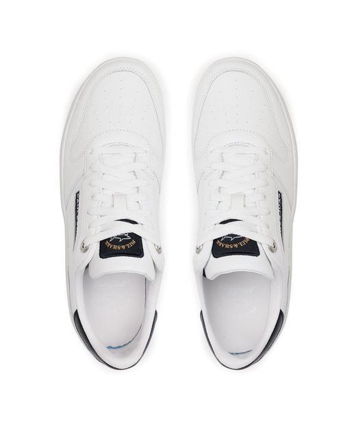 Paul & Shark Sneakers 12318006 Weiß in White für Herren